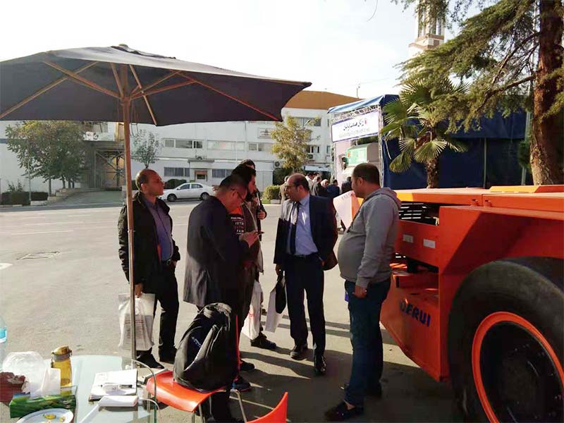 DERUI showed on IranConMin 2018.