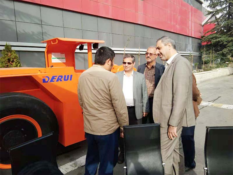 DERUI showed on IranConMin 2018.