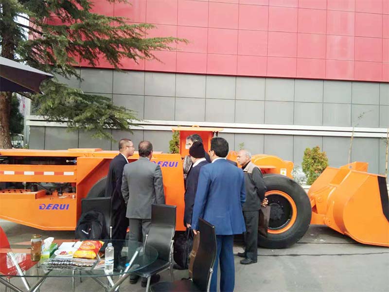 DERUI showed on IranConMin 2018.