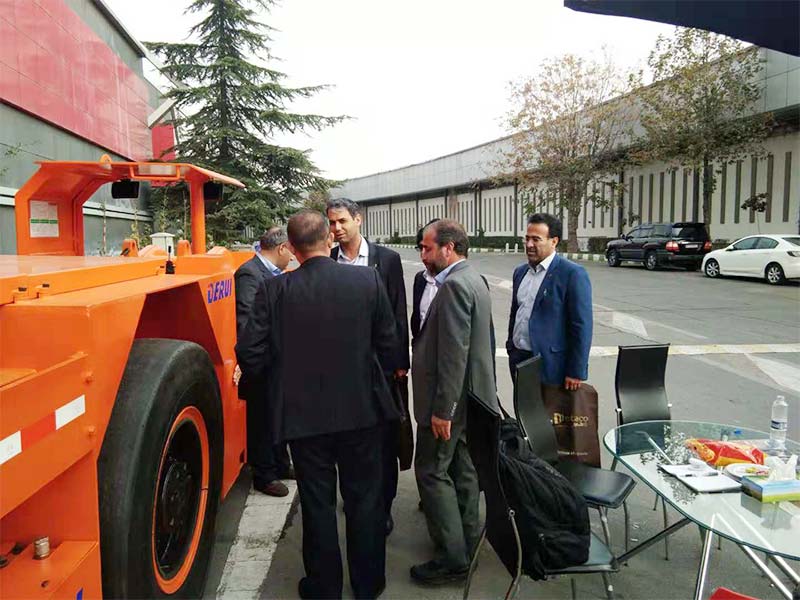 DERUI showed on IranConMin 2018.