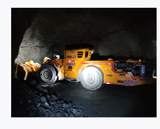 DERUI 3.0 CBM underground LHD with 6.5 ton capacity working in Turkey